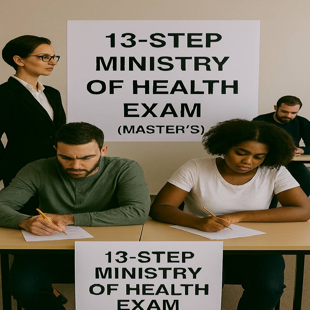 آزمون 13 مرحله‌ای وزارت بهداشت(کارشناسی ارشد)